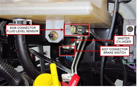 started and no buzzer or light. . International 4700 brake pressure light